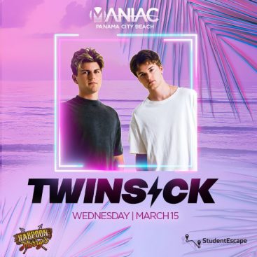 TWINSICK Booked to Perform Live Show in Panama City Beach